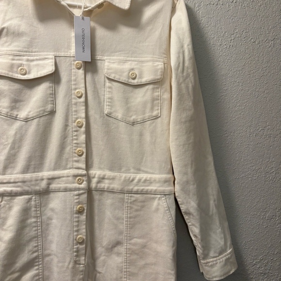 Outerknown Jumpsuit - white Neutrals medium NWT - Picture 4 of 12